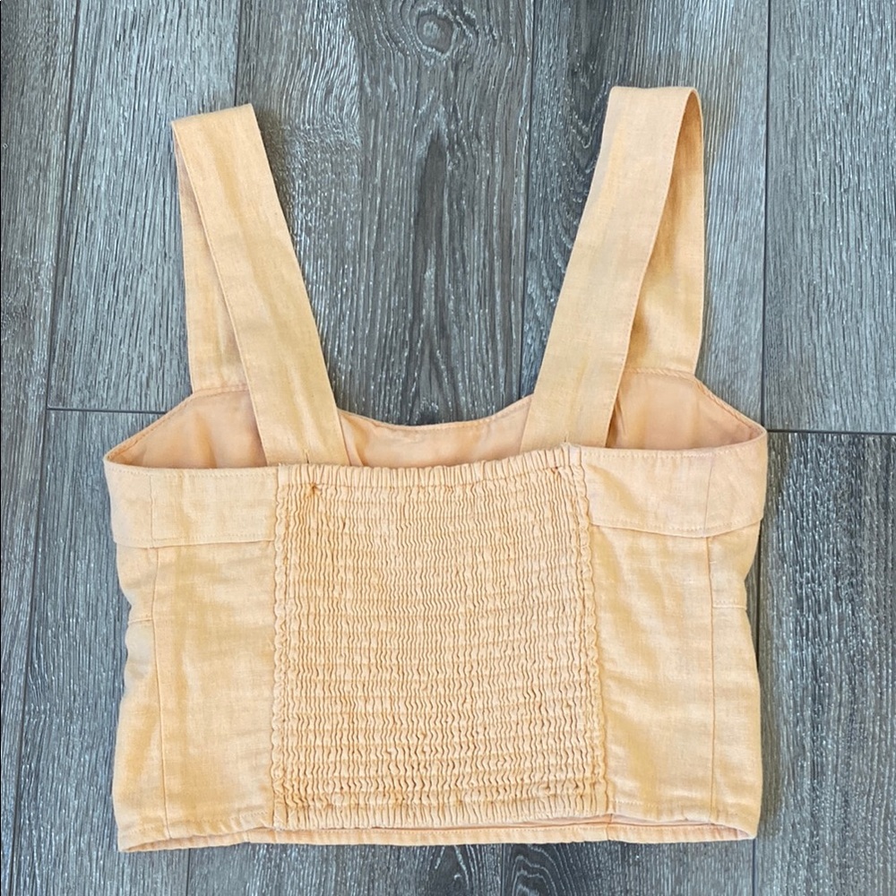 🔥$7 FINAL SALE 🔥Abercrombie & Fitch Peach color Tank Top - Picture 2 of 3